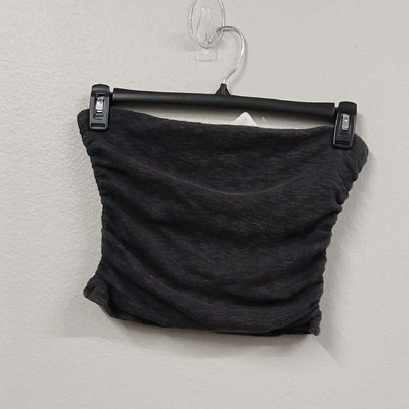 free people movement Tops - Free People Black Tube Top Crop Top Large